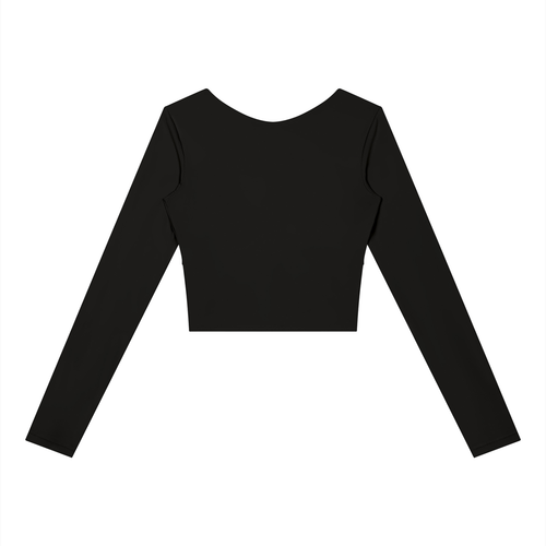 Women's Panelled Long Sleeve Yoga T-Shirt