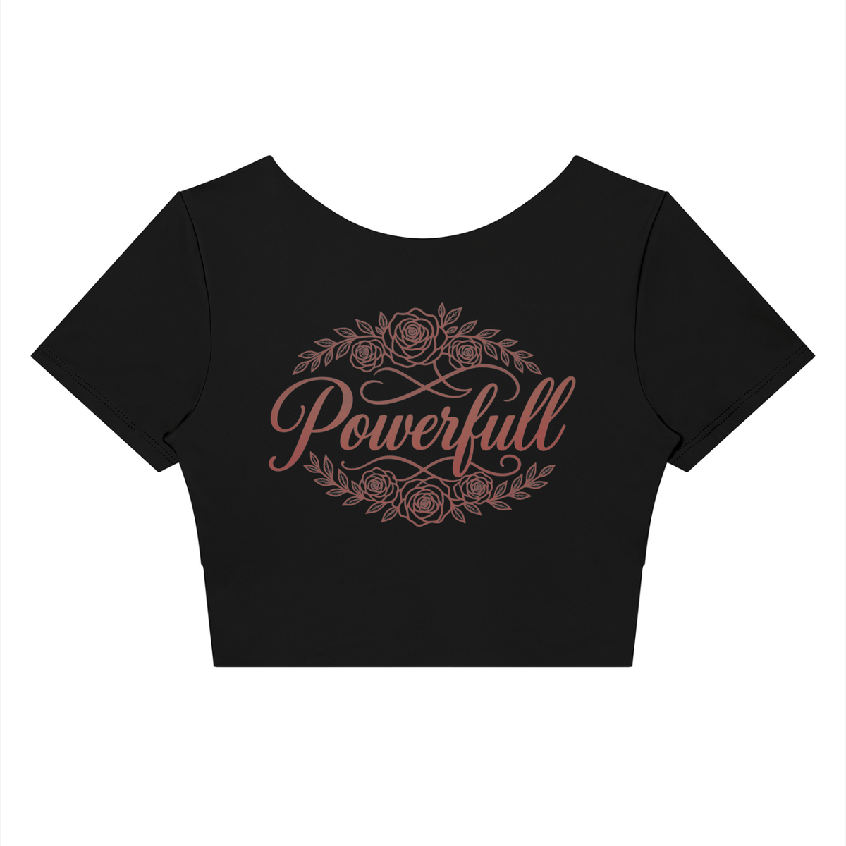 Women's Panelled Crop Yoga T-Shirt