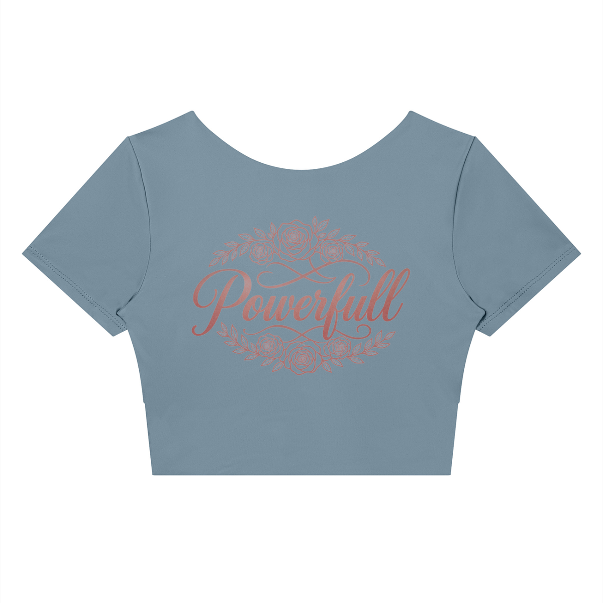 Women's Panelled Crop Yoga T-Shirt